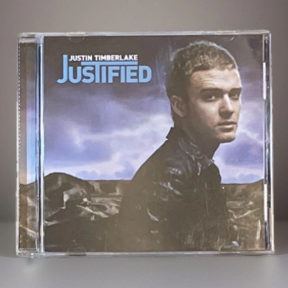 Justin Timberlake Justified CD 2002 Debut Solo Album Cry Me A River Jive